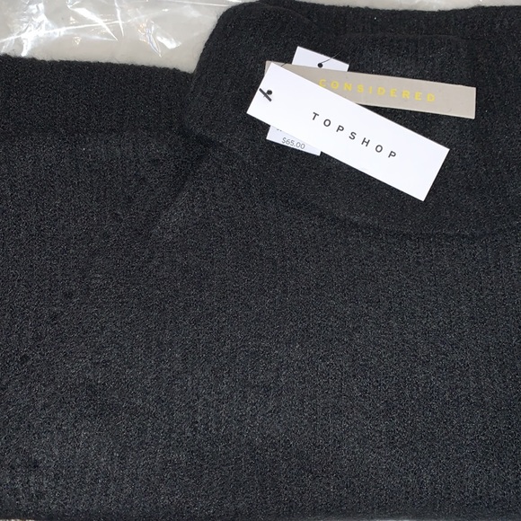 TopShop Crop Sweater - Picture 4 of 10